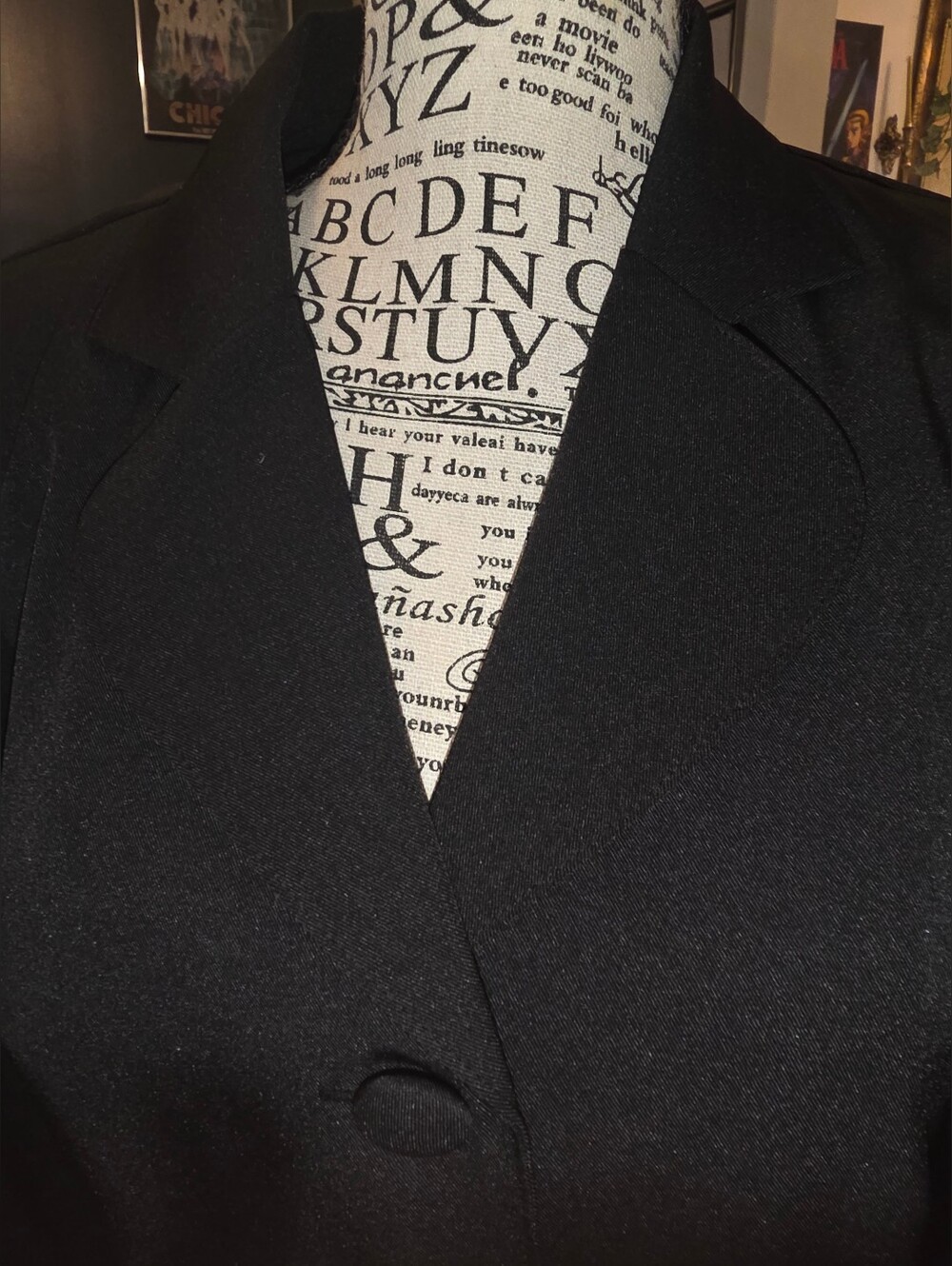 karin stevens Black Tailored Women's Blazer